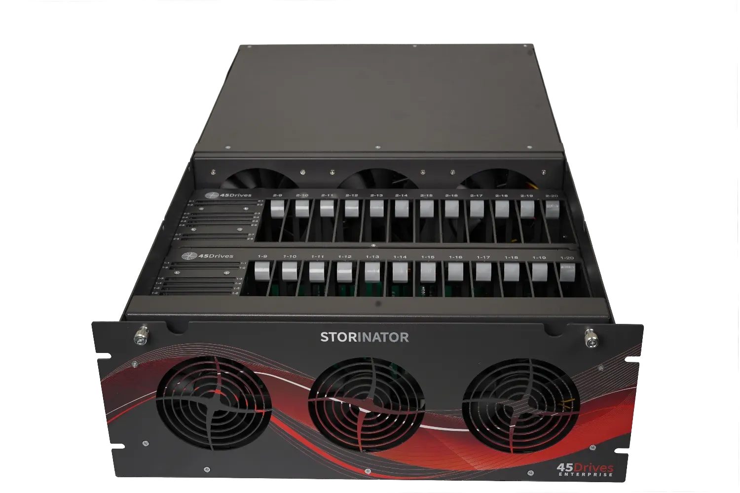 Storinator Hybrid F8X2 Internal View
